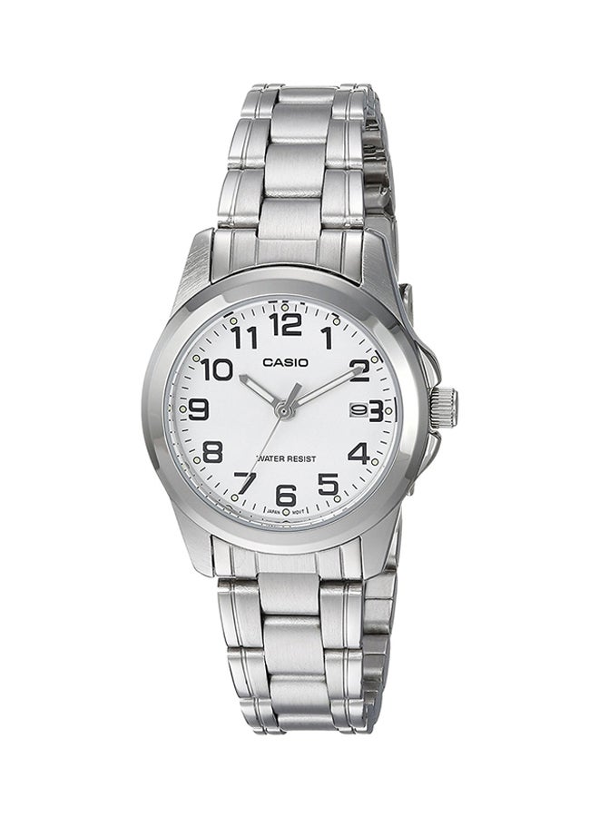 CASIO Women's Stainless Steel Analog Watch LTP-1215A-7B2 - 28 mm - Silver - Image 1