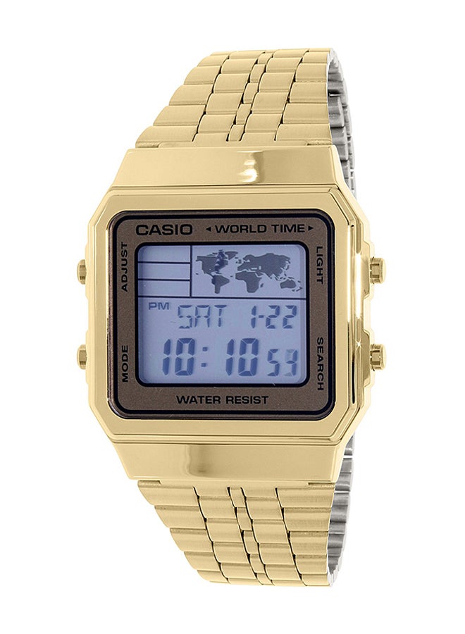 كاسيو ساعة يد كلاسيكية بأرقام طراز A500WGA-9 للرجال