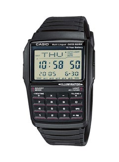 Men's Data Bank Digital Watch DBC-32-1A - 41 mm - Black