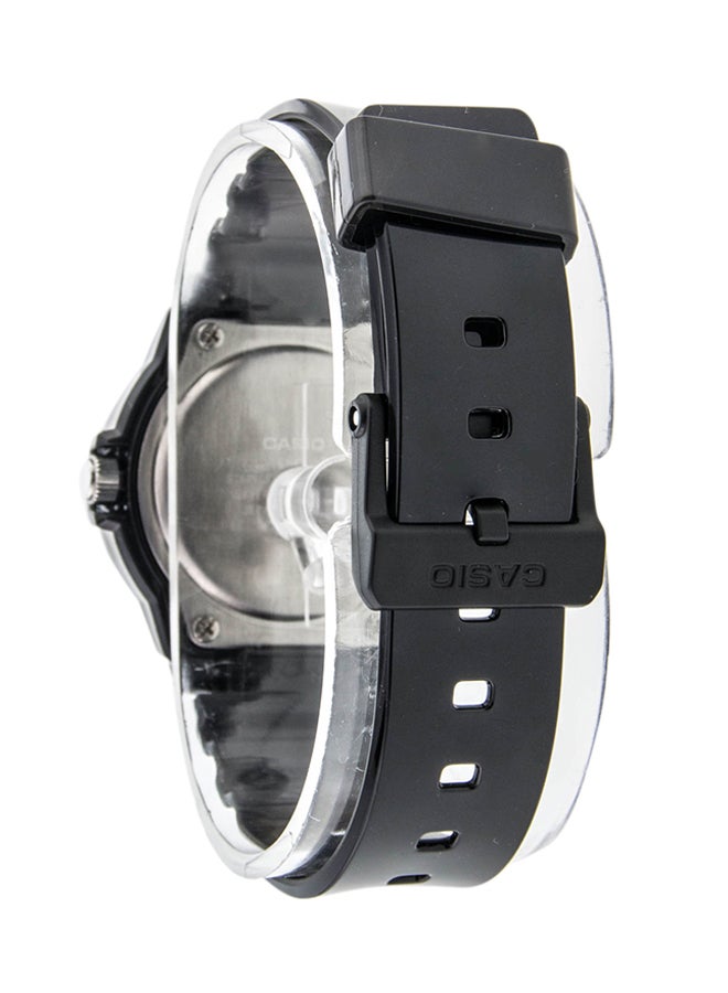 CASIO Women's Resin Analog Watch LRW-200H-7E1VEF - 34 mm - Black - Image 2