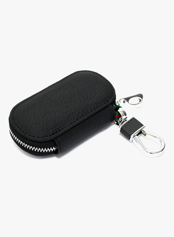 AFGT Mitsubishi Logo Key Fob Case With Carabiner Hook  - Image 3
