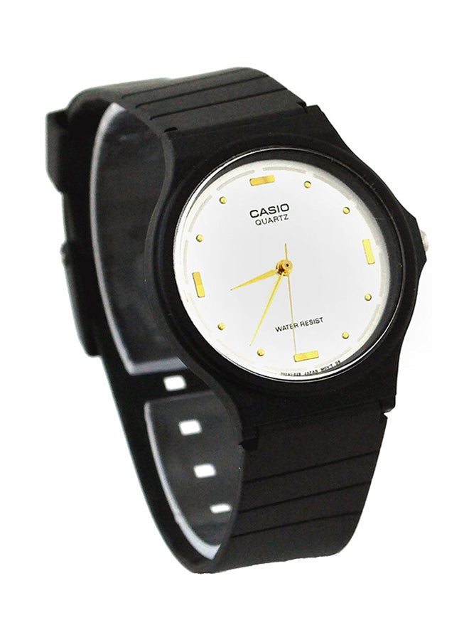 CASIO Men's Resin Waterproof Analog Watch MQ-76-7A - 37 mm - Black - Image 1