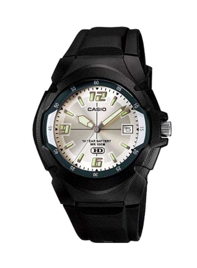 CASIO Men's Youth Series Water Resistant Analog Watch mW-600F-7AVDF - 42 mm - Black - Image 1