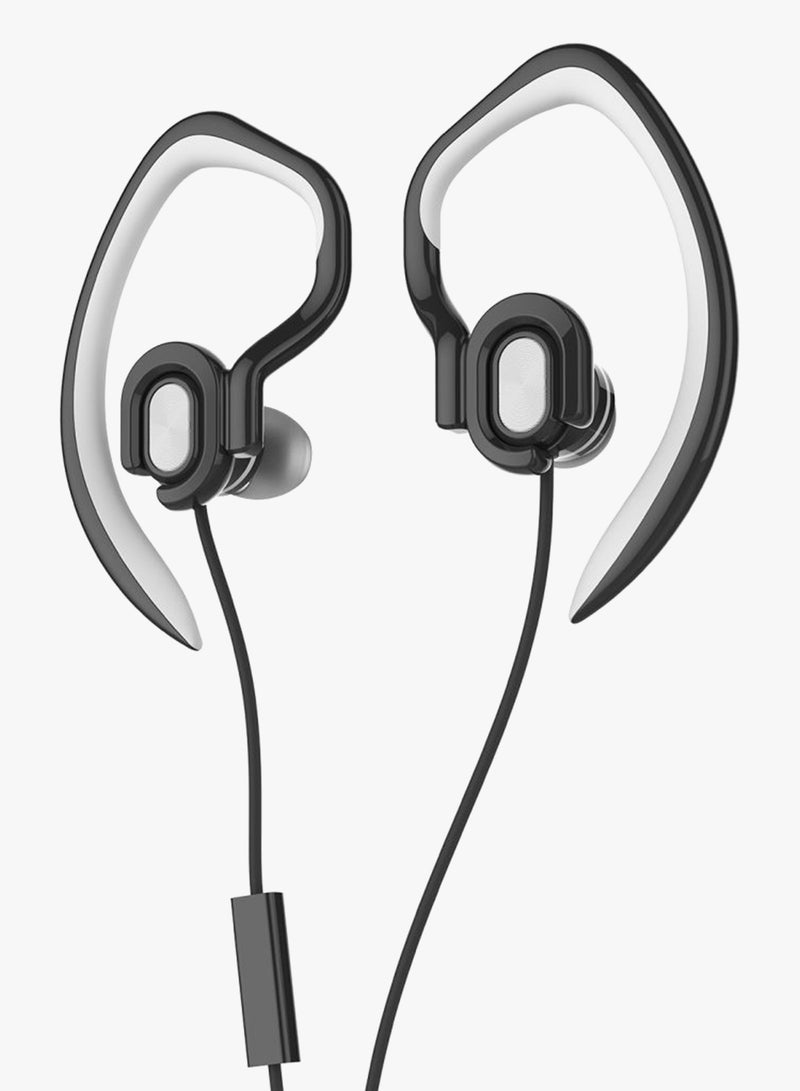 ZAKK - Venom In-Ear Headphones Black/White - Image 1