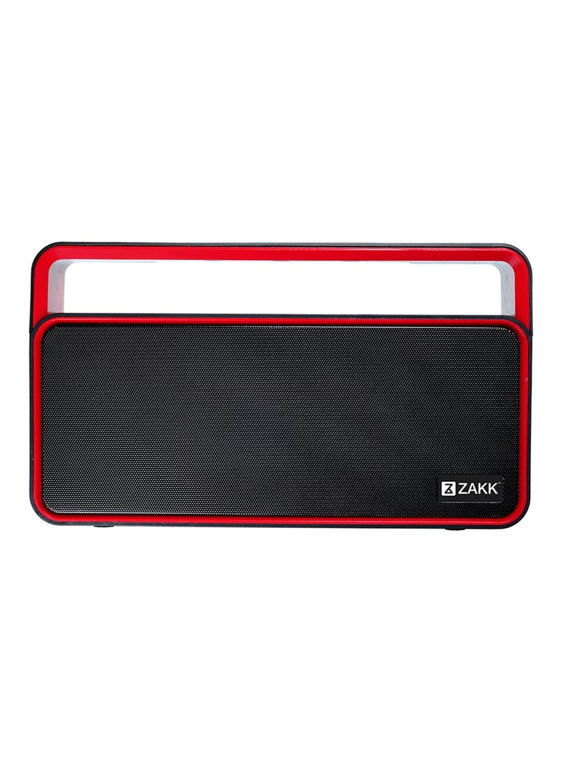 ZAKK Party Wireless Bluetooth Speaker Black/Red  - Image 1