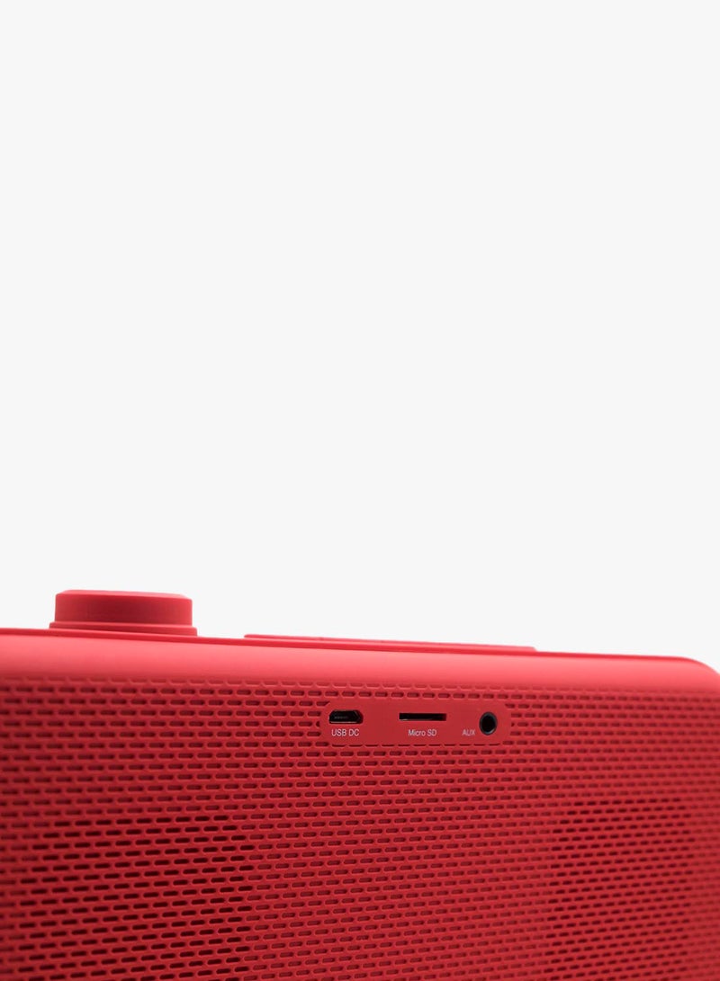 ZAKK Lounge Bluetooth Speaker X850 Red  - Image 4