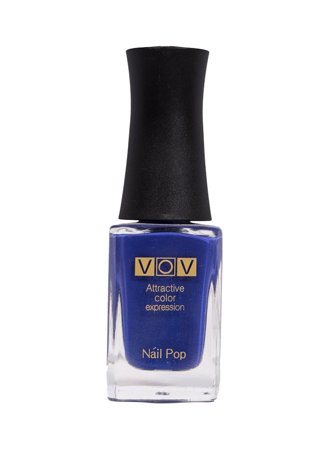 Nail Pop Shine Nail Polish Royal Blue 2026