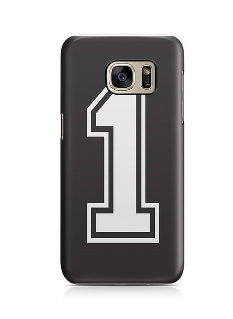 Thermoplastic Polyurethane Wrap Around Case For Samsung Galaxy S7 Edge Number 1 Sports Player Team