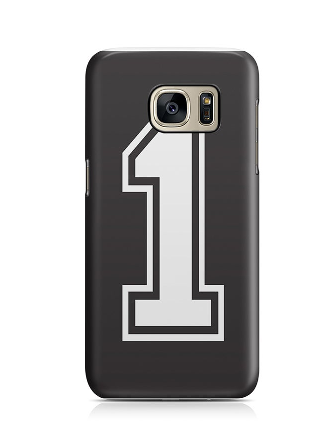 Thermoplastic Polyurethane Wrap Around Case For Samsung Galaxy S7 Edge Number 1 Sports Player Team