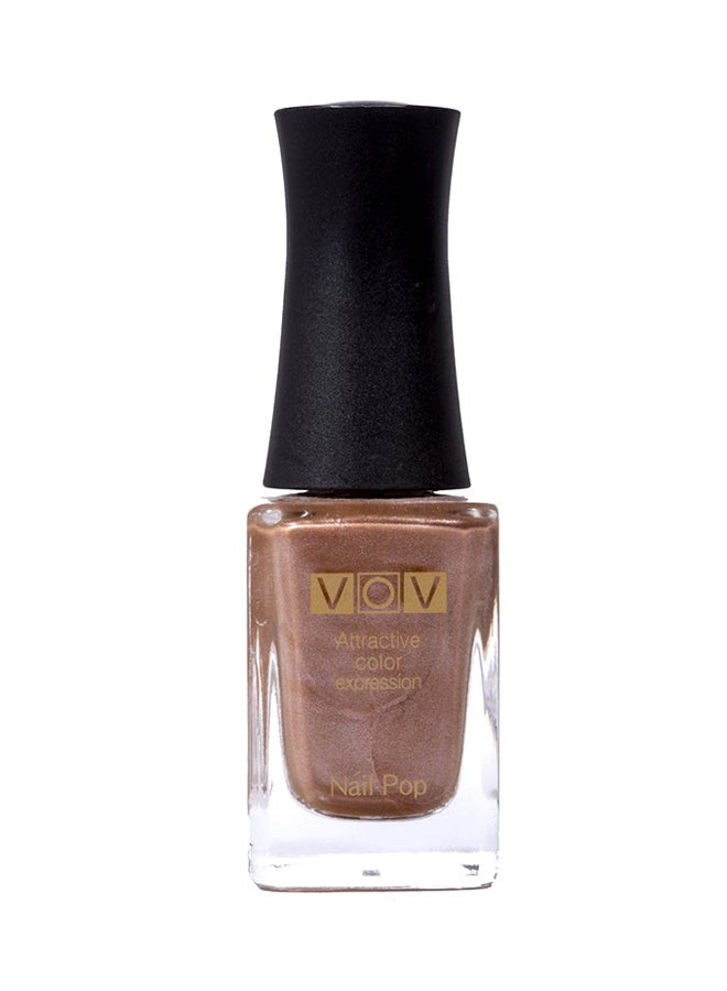 Nail Pop Shine Nail Polish Brownie Beige 2006
