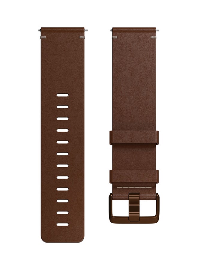 Fitbit - Replacement Band For Fitbit Versa - Small Cognac Small Cognac - Image 1