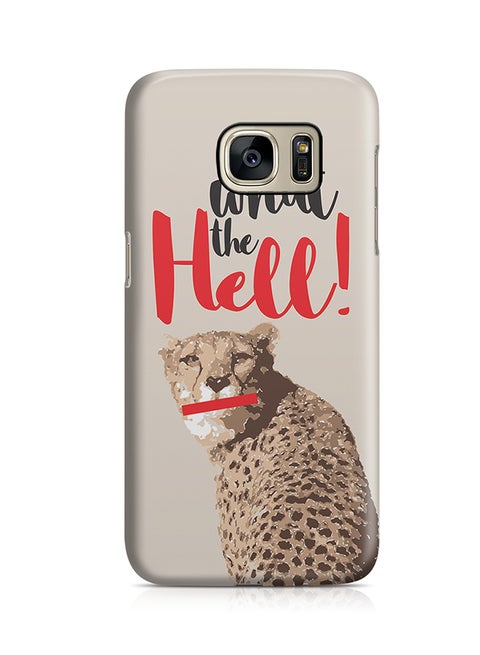 Thermoplastic Polyurethane Wrap Around Case For Samsung Galaxy S7 Cheetah What The Hell