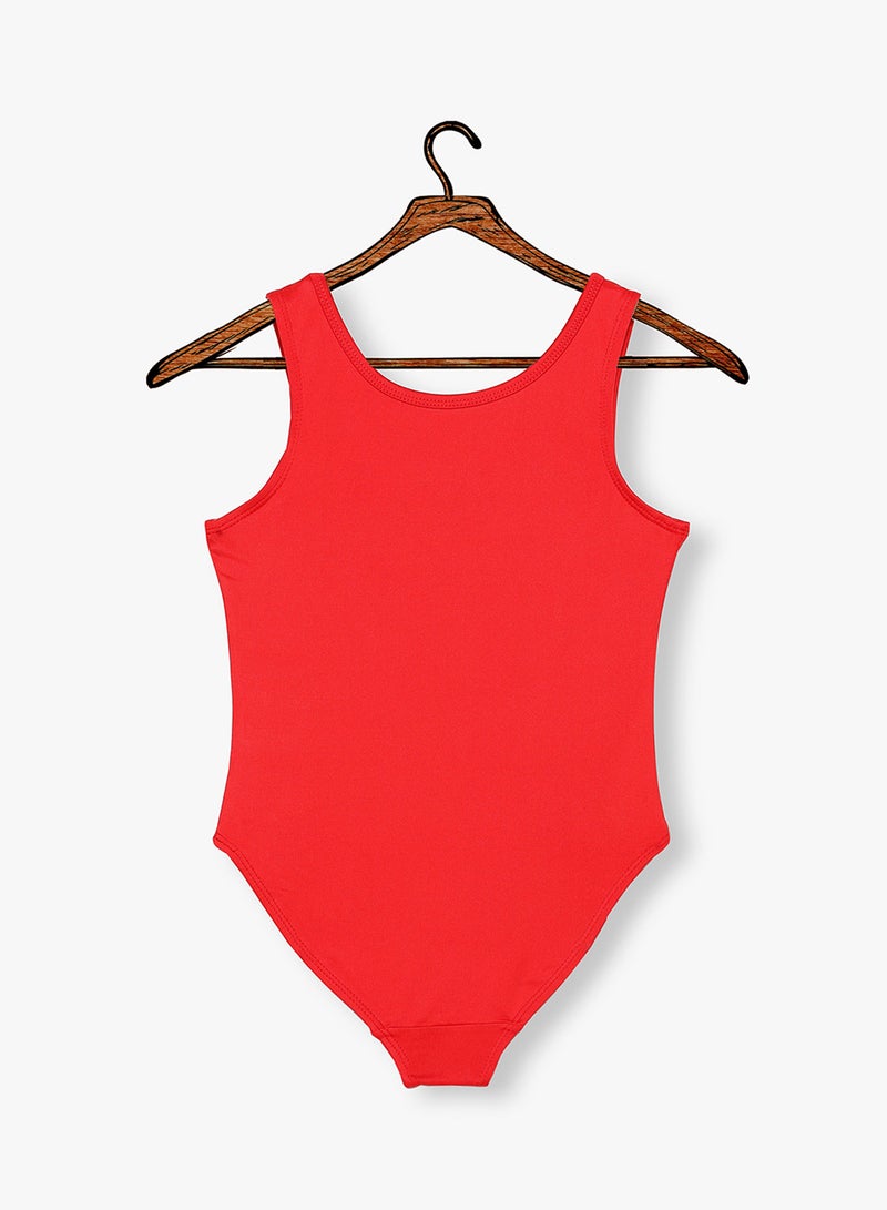 FOREVER 21 Mickey Mouse Bodysuit Red  - Image 2