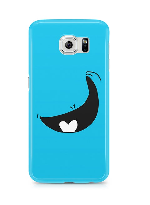 Thermoplastic Polyurethane Wrap Around Case For Samsung Galaxy S6 Edge Smileys Expression