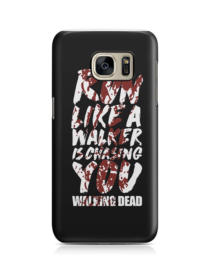 Thermoplastic Polyurethane Wrap Around Case For Samsung Galaxy S7 Edge The Walking Dead