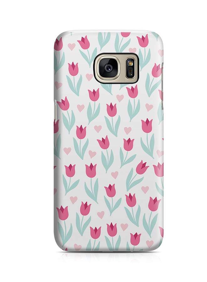 Thermoplastic Polyurethane Wrap Around Case For Samsung Galaxy S7 Edge Cute Heart Pattern