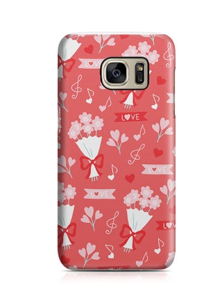 Thermoplastic Polyurethane Wrap Around Case For Samsung Galaxy S7 Edge Cute Heart Pattern - v1526501439/N14660078A_1