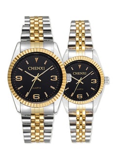 Chenxi unisex Water Resistant Analog Couples Watch CX-004C-QL 