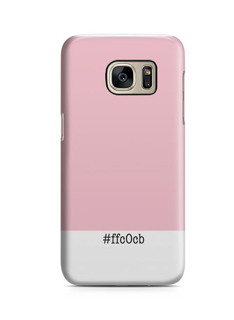 Thermoplastic Polyurethane Wrap Around Case For Samsung Galaxy S7 Edge Pantone Color Ffc0Cb