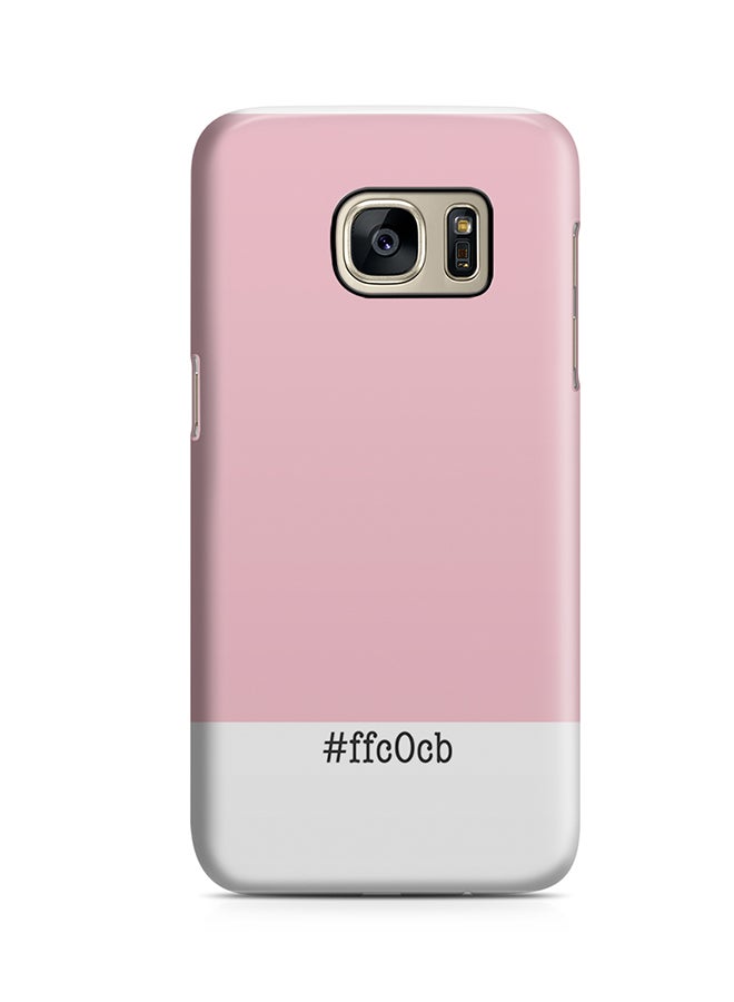 Thermoplastic Polyurethane Wrap Around Case For Samsung Galaxy S7 Edge Pantone Color Ffc0Cb