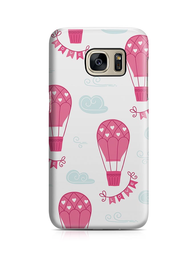Thermoplastic Polyurethane Wrap Around Case For Samsung Galaxy S7 Edge Cute Heart Pattern