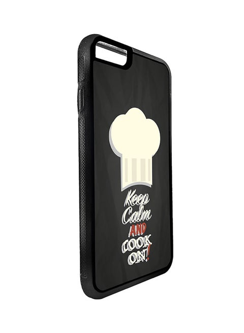 Protective Case Cover For Apple iPhone 7 Keep Calm & Cook On