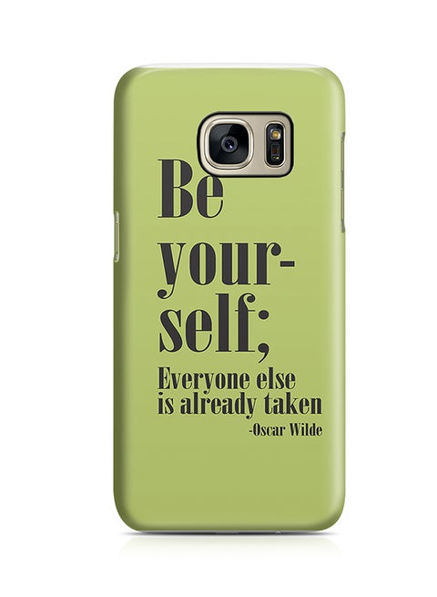 Thermoplastic Polyurethane Wrap Around Case For Samsung Galaxy S7 Edge Be Your Self