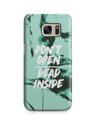 Thermoplastic Polyurethane Wrap Around Case For Samsung Galaxy S7 Edge Don't Open Dead Inside TV Show - v1526502115/N14659894A_1