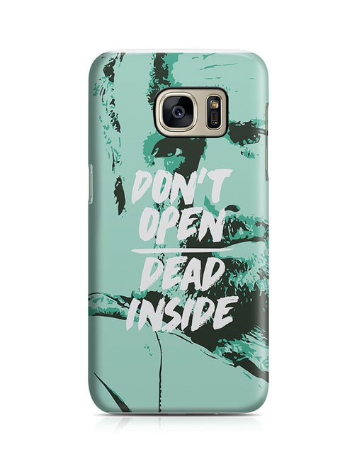 Thermoplastic Polyurethane Wrap Around Case For Samsung Galaxy S7 Edge Don't Open Dead Inside TV Show