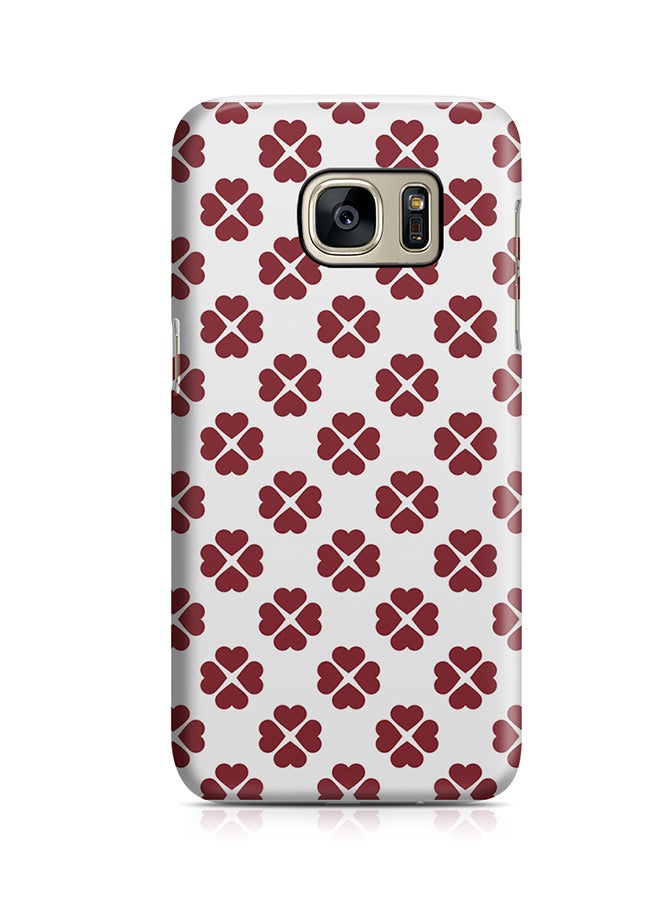 Thermoplastic Polyurethane Wrap Around Case For Samsung Galaxy S7 Edge Cute Heart Pattern