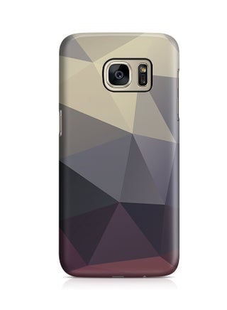 Thermoplastic Polyurethane Wrap Around Case For Samsung Galaxy S7 Geomaterial Pattern Dark Tones - v1526502648/N14660487A_1