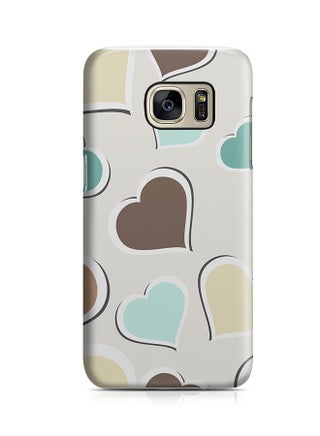 Thermoplastic Polyurethane Wrap Around Case For Samsung Galaxy S7 Cute Heart Pattern - v1526502899/N14660897A_1