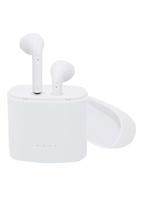 HBQ i7s In-Ear Bluetooth Headset With Mic White