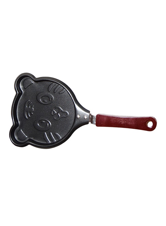 3-Piece Mini Frying Pan Set Black/Brown 28x14x6cm  - Image 2