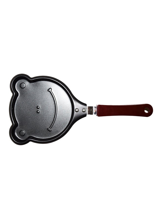 3-Piece Mini Frying Pan Set Black/Brown 28x14x6cm  - Image 3