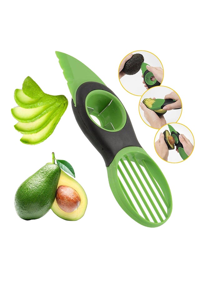 هوم كونسيبت أداة تقطيع الأفوكادو أخضر/أسود 24x5x10سم - Image 3