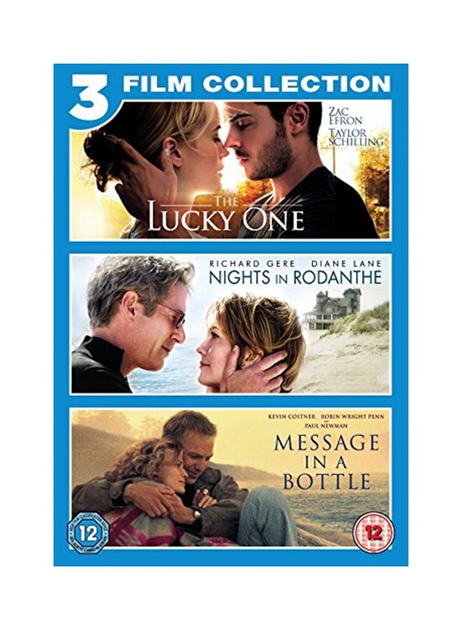 Nicholas Sparks Box Set - The Lucky One/Nights In Rodanthe/Message In A Bottle DVD