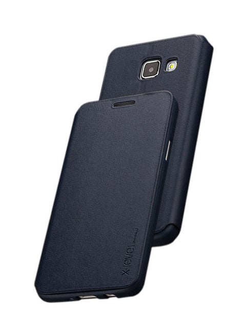 Combination Flip Case Cover And Stand For Samsung Galaxy A7 (2017) Blue