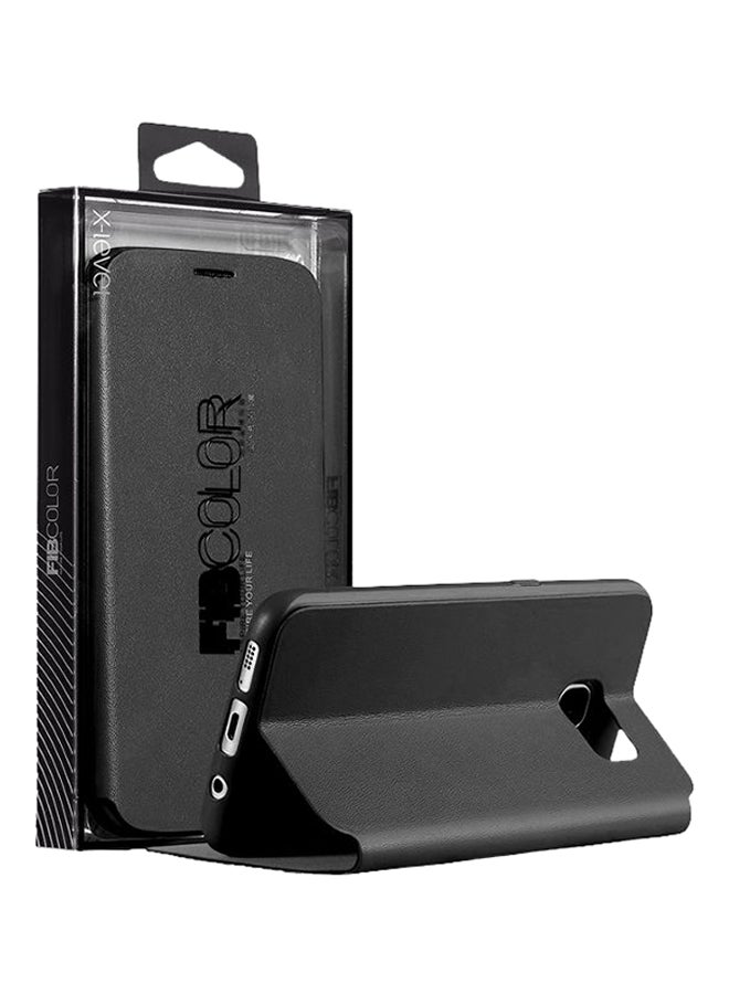 X-level - Flip Case Cover For Samsung Galaxy S8 Plus Black - Image 1