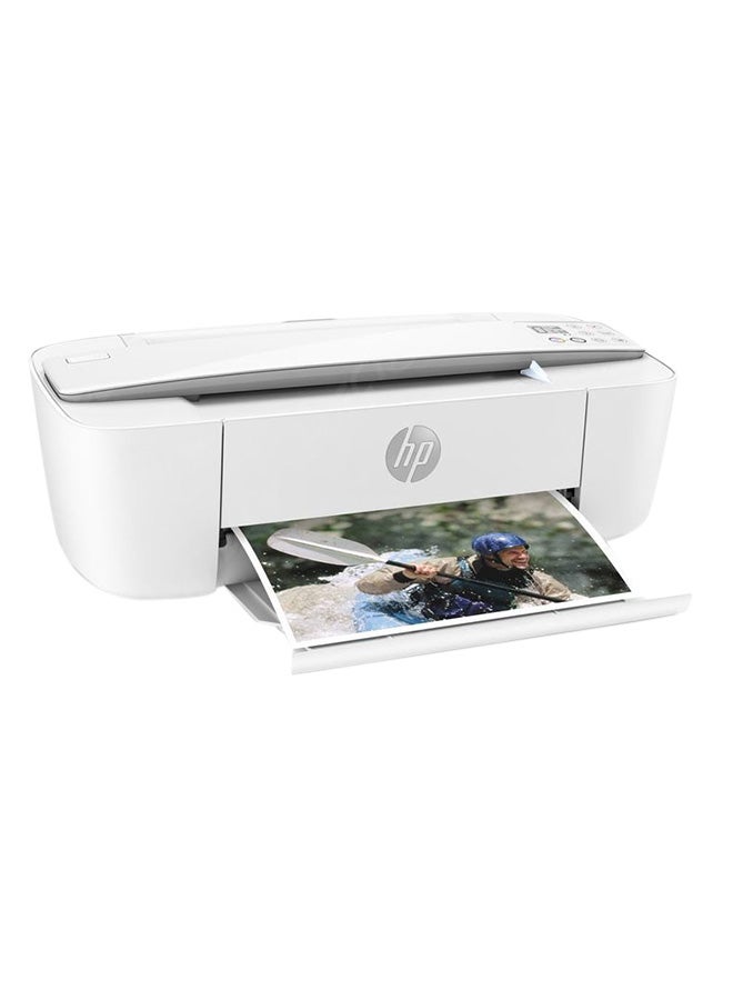 All-in-One Office Inkjet Printer With Print, Copy, Scan, Wireless Print White/Grey