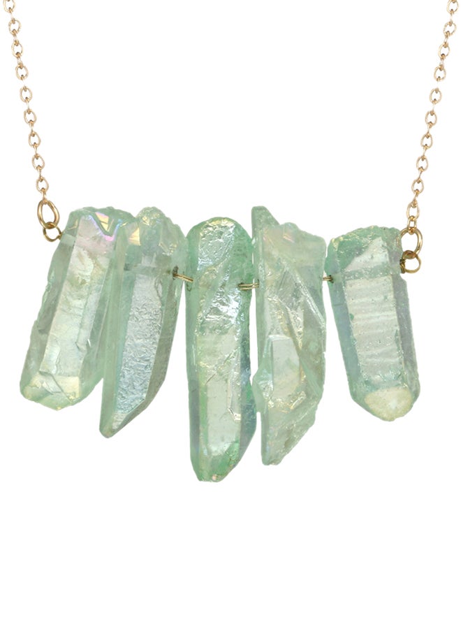Artificial Crystal Pendant Necklace