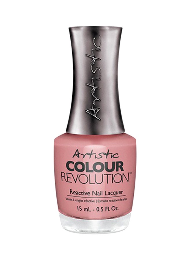 Colour Revolution Love, Marriage, Prenup Reactive Nail Polish Dusty Rose Pink Cream