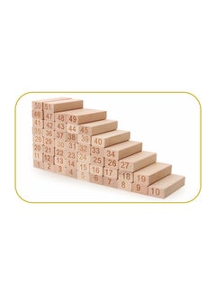 Alostoura 51-Piece Beech Jenga Building Set 51  - Image 2