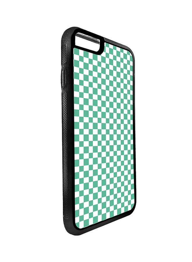 Protective Case Cover For Apple iPhone 7 Plus Motifs Of Green Boxes