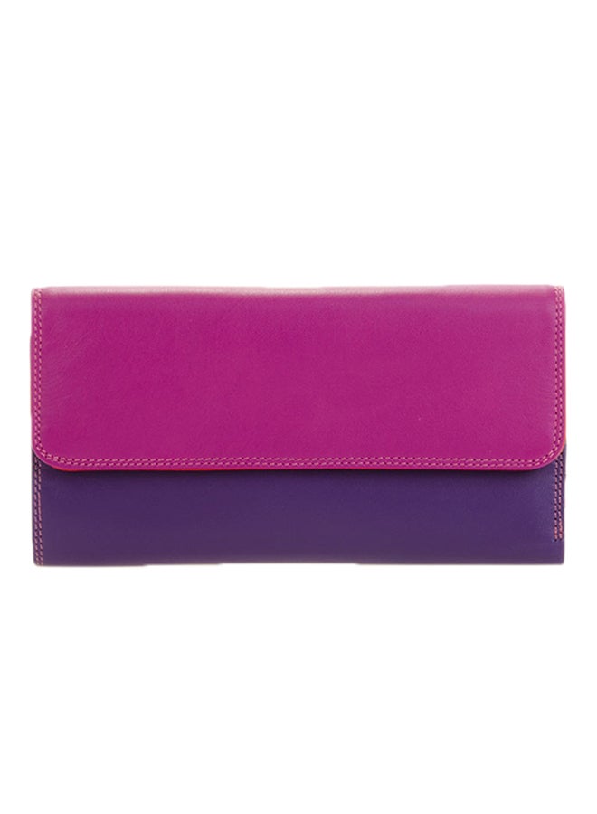 mywalit Tri-Fold Leather Wallet Sangria - Image 1