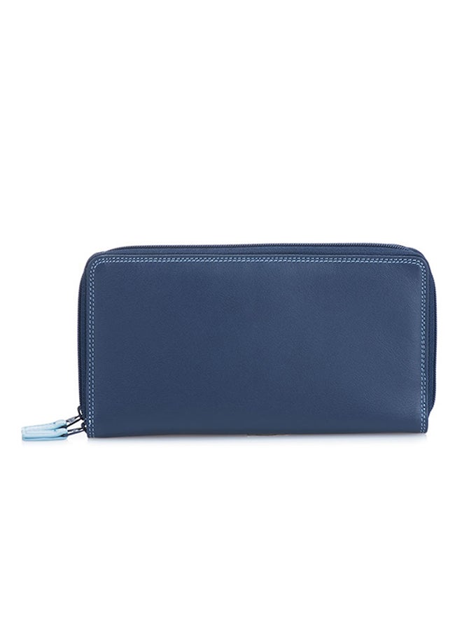 mywalit Double Zip Around Wallet Royal - Image 1