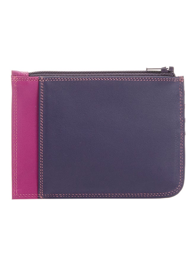 mywalit - Slim Credit Card Holder With Coin Purse Sangria - Image 1