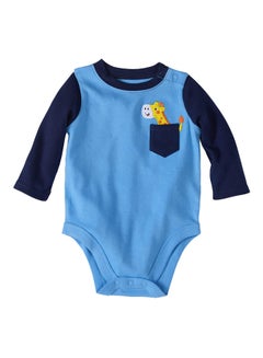 Garanimals Crew Neck Bodysuit Light Blue 