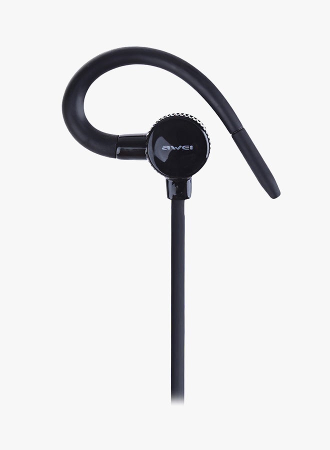 Awei Bluetooth In-Ear Stereo Earphones Black - Image 4