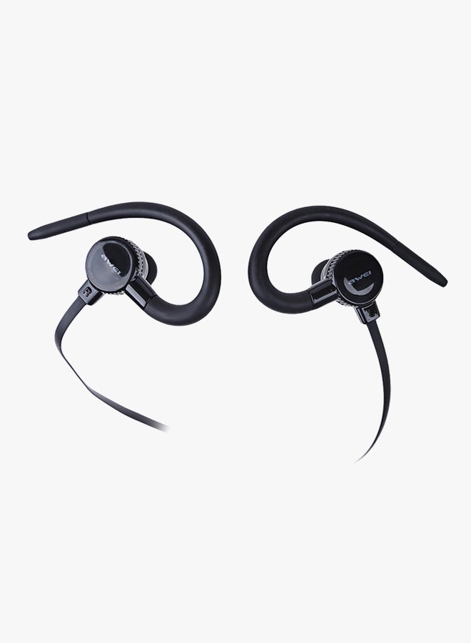 Awei Bluetooth In-Ear Stereo Earphones Black - Image 2